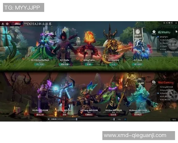 DOTA2巨献：探秘IG的团队协作